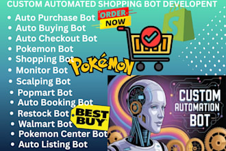 build auto purchase bot auto buying bot auto checkout bot