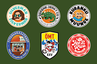 create badge logo design for all needs
