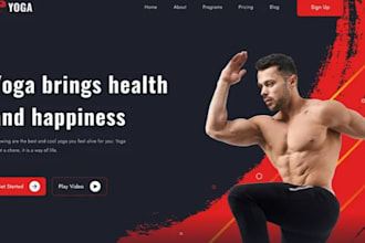design squarespace new year website fitness coach website training website