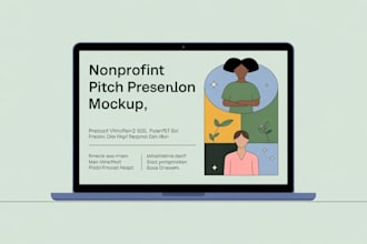 ngo and nonprofit pitch deck for grants and fundraising
