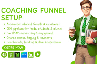 build coaching funnels with copper zoho bigin ghl bitrix24 insightly freshsales