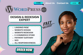 build wordpress website design wordpress website redesign wordpres elementor pro