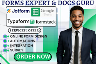 integrate jotform automation typeform wpforms goggle form hubspot pipedrive crm
