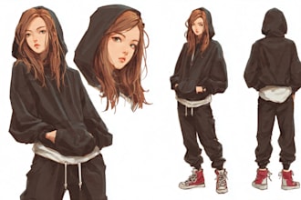 do an anime or comic character