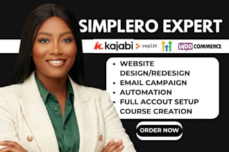 simplero website design kajabi website design simplero website redesign campaign