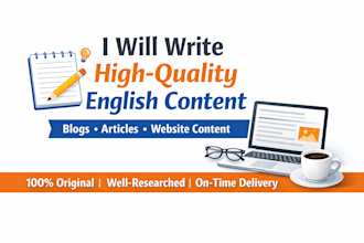 be your professional content writer for blogs, articles, and web content