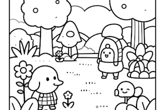 make coloring books for kids