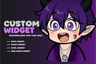 create custom twitch widgets and stream tools