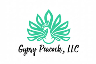 design a peacock known and trustworthy logo