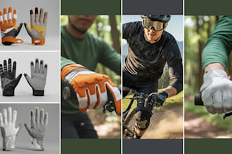 design various types of gloves