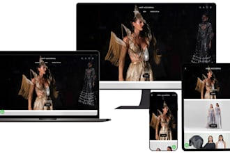 design a luxury fashion shopify store with premium UI UX