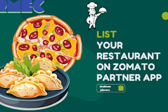 list your restaurant on zomato partner app zo mato