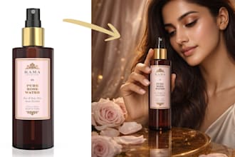 create premium ai product photography with realistic lifestyle models