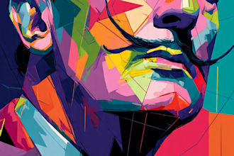 make awesome wpap pop art portrait