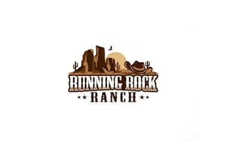 create minimalist an unforgettable logo for a ghost town