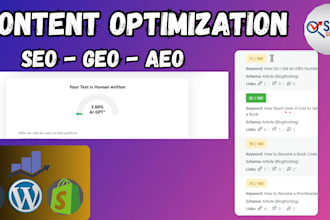 do SEO content optimization with aeo and GEO for better growth