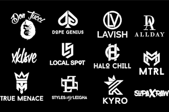 design luxury fashion and clothing brand logo