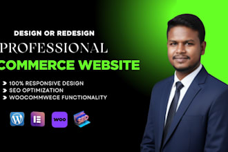 develop a fast, secure, professional wordpress ecommerce website for your busine