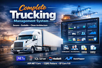 build complete trucking management system, fleet management