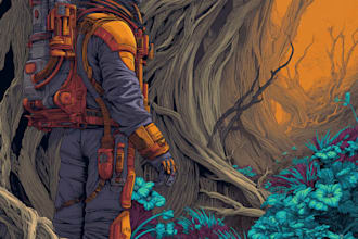 sci fi illustration and sci fi art