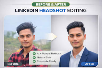 edit your linkedin headshot for a professional look