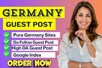 do german guest post, german backlinks, high da germany guest post
