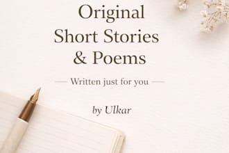 custom poetry writing for special moments