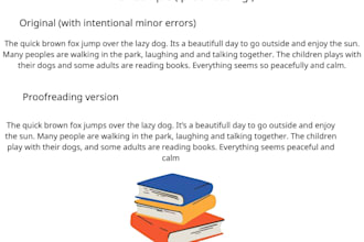 proofread and edit your greek or english text