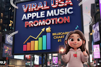 do viral usa apple music promotion on billboard chart