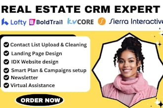 lofty crm website, lofty smart campaign newsletter, boldtrail kvcore