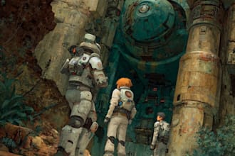 sci fi illustration and sci fi art