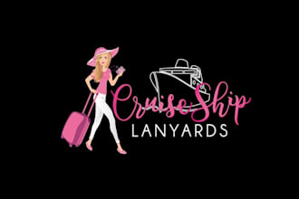 design extraordinary cruise ship lanyards a pretty logo