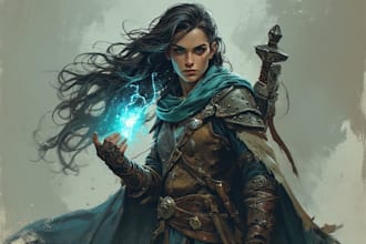 dnd character art and dnd character art
