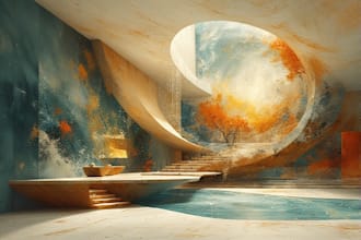 do the landscape illustration or concept art for you