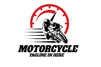 vintage motorcycle graphic design for tshirt brand