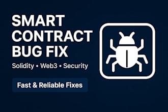 professionally audit, debug and secure your smart contract solidity, ethereum