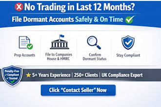file your UK dormant company accounts to company house
