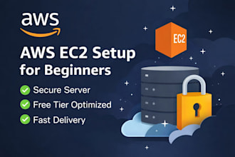 setup aws ec2 instance and basic cloud services  configuration