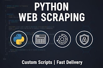 do web scraping and data mining using python