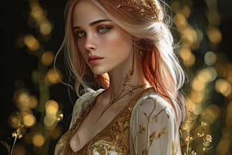 do realistic or fantasy portrait