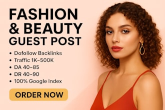 publish article beauty fashion guest post backlink high da makeup skincare blogs