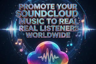 promote your soundcloud music to real listeners worldwide