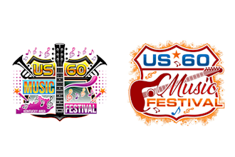 design luxury music festival logo