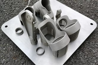 3d metal print your parts in aluminum, steel titanium or in silver metal