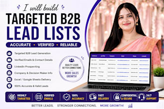 provide verified b2b lead generation