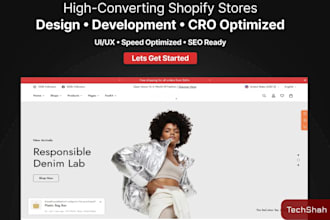 design modern shopify store with advanced features