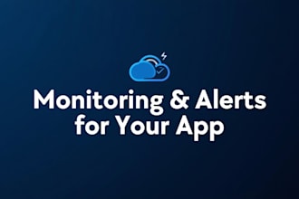set up app monitoring logging and alerting