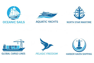 design a professional logo for marine, ships, boats and yacht brands
