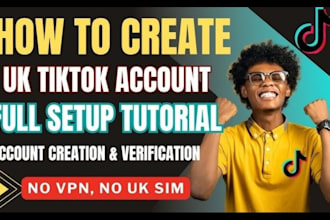 make a USA,UK and germany tiktok account without using a VPN