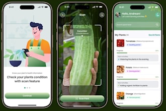 develop ai agritech app for smart farming and crop monitoring